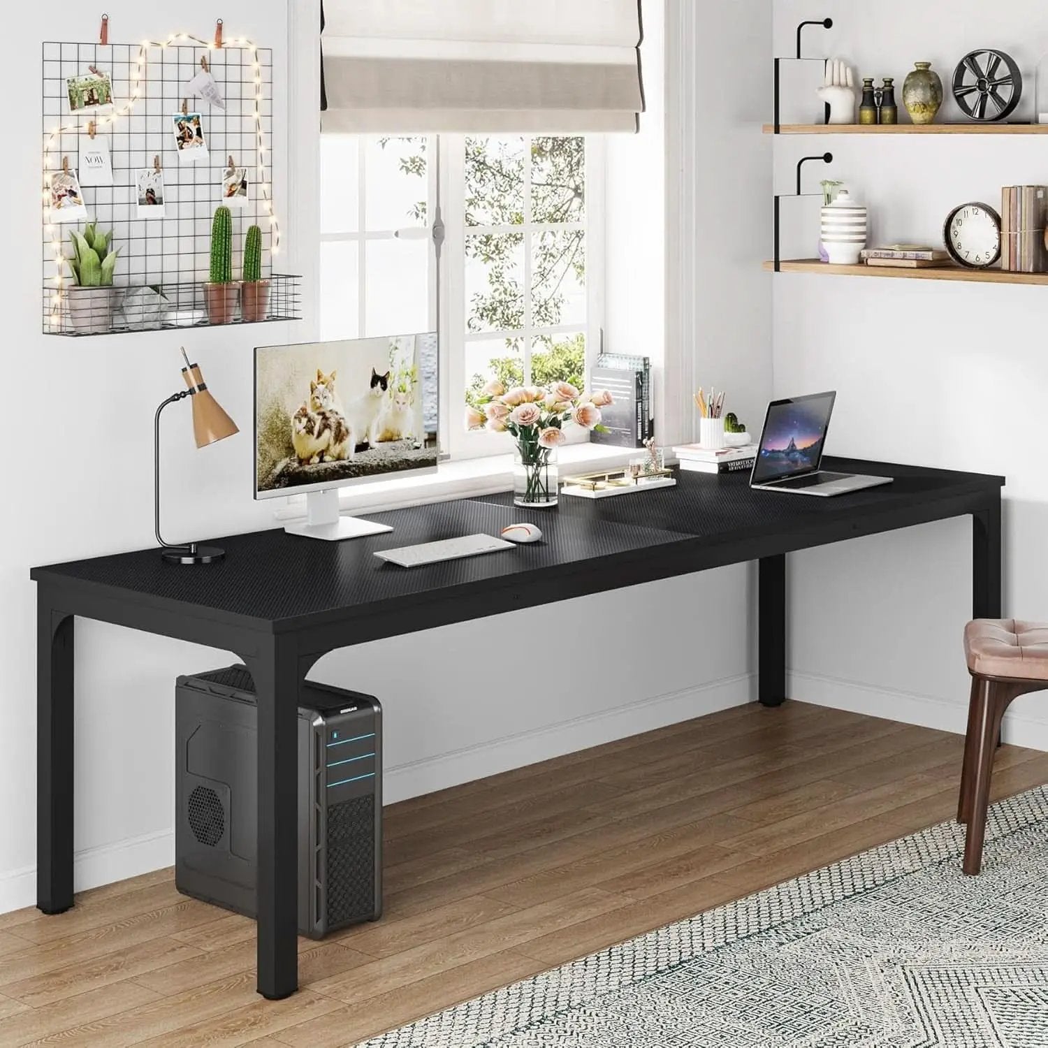 78.7 Inch Ultra Long Industrial Grade Two Person Desk from PriceLows™