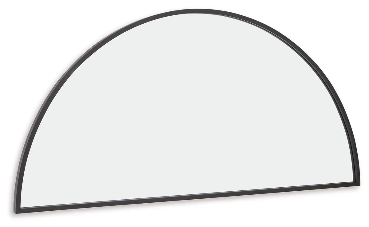 Denlow Accent Mirror | 50 x 1.13 x 25.13 in | Metal | Black