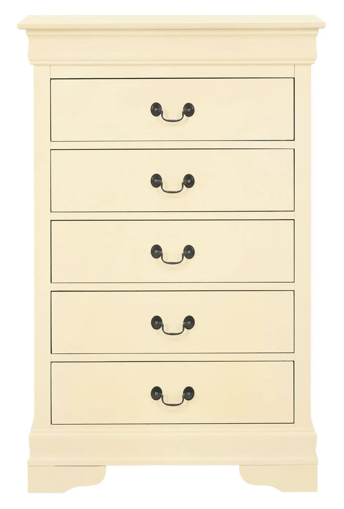 Louis Phillipe Chest | 5 Pieces | Metal | Living Room