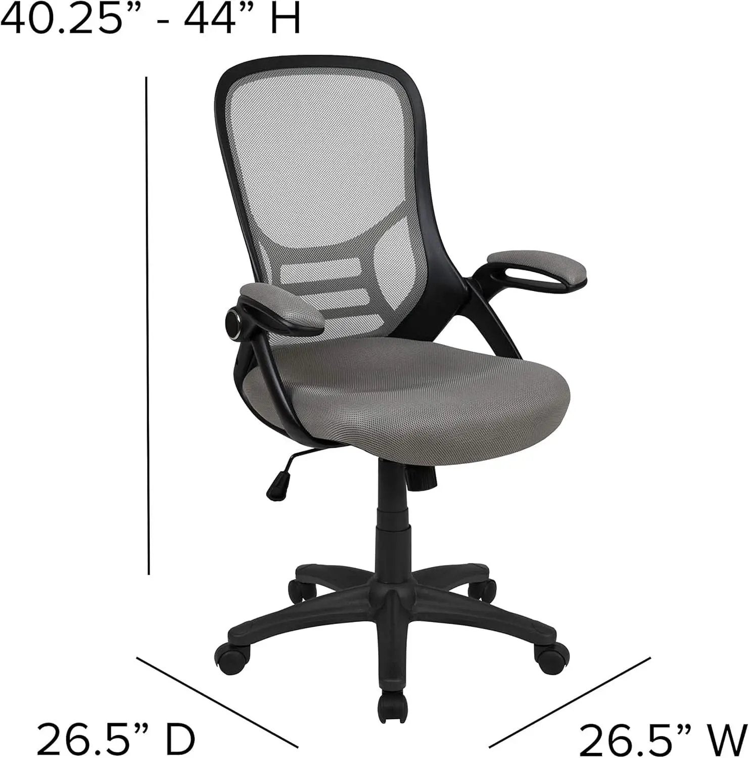 Porter High Back Swivel Office Chair With Lumbar Support from PriceLows™