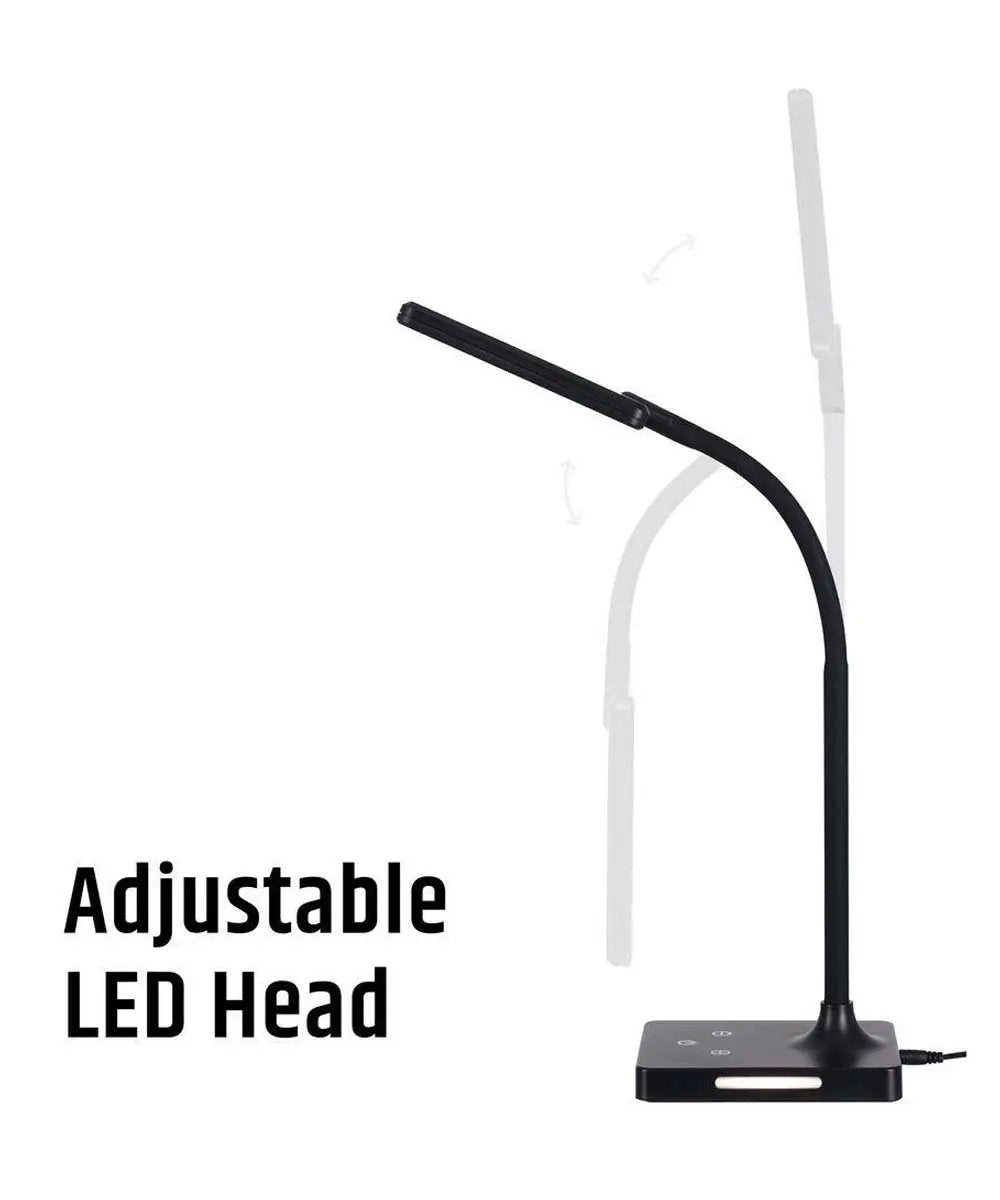 LED Desk Lamp | Circadian Lighting | Touch Control | Black