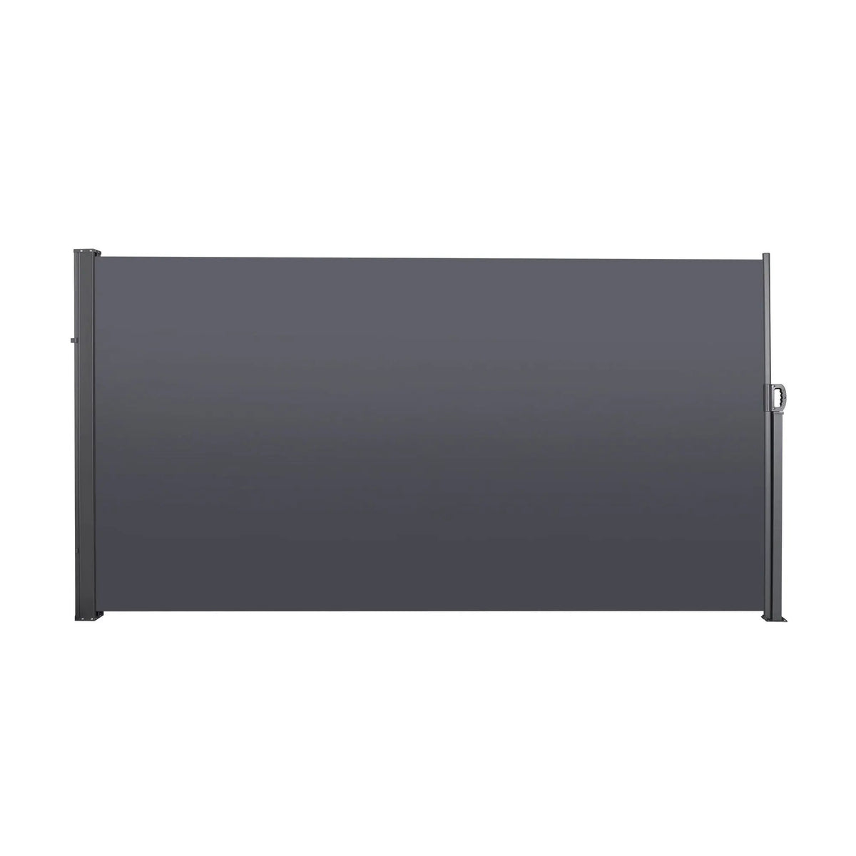 Retractable Side Screen Awning | UV Resistant | Waterproof | 118 Inch Gray