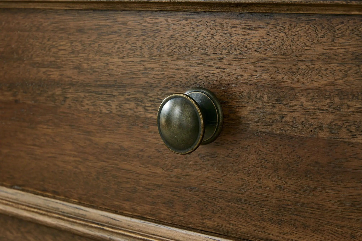 Sturlayne Five Drawer Chest | 40 x 18 x 54 in | Mdf | Brown