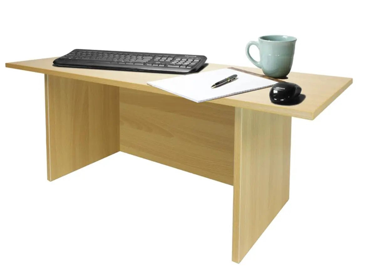 Tall Stand Up Desk | 15 Inch Height Boost | Portable Frame | Golden Beach