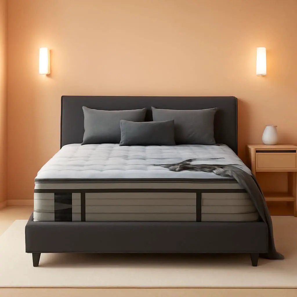 Cooling Gel King Size Premium Hybrid Mattress MemoryFoam from PriceLows™