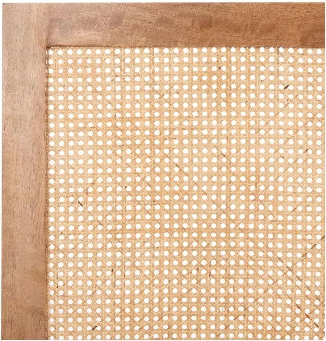 Natural Cane King Headboard with Sturdy Mango Wood from PriceLows™