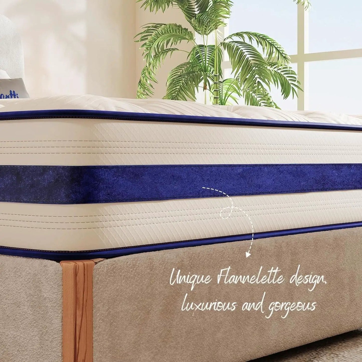 Twin XL 12Inch Hybrid Breathable MemoryFoam Pocket Springs Mattress from PriceLows™
