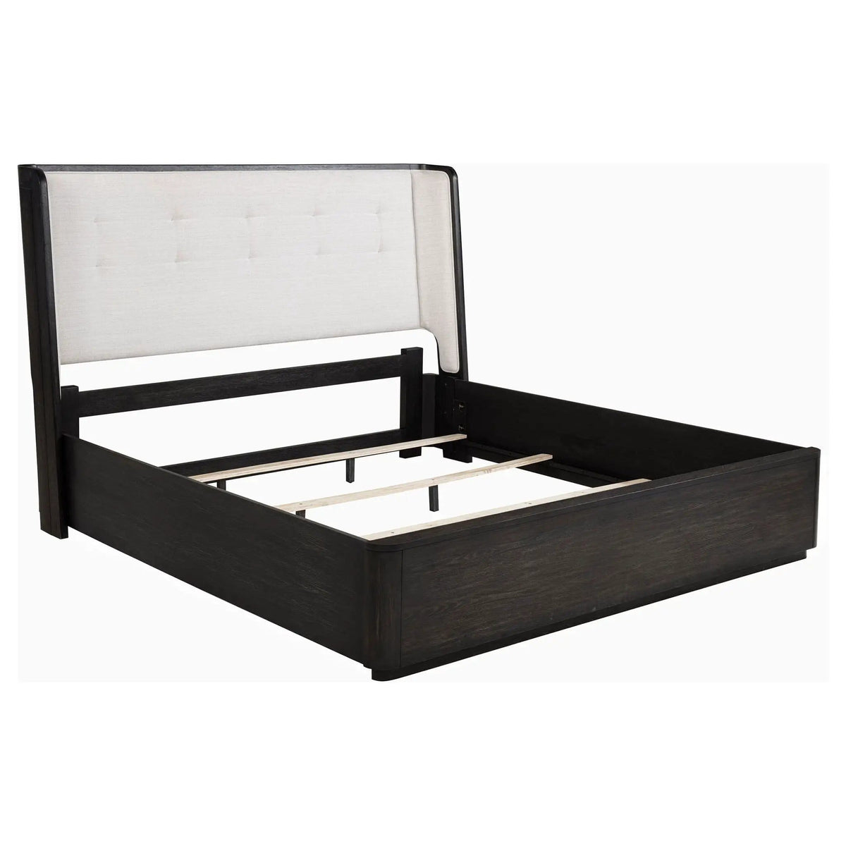 Leandro 5-piece Eastern King Bedroom Set Burnished | 5-Piece Set | Bedroom Furniture | Black