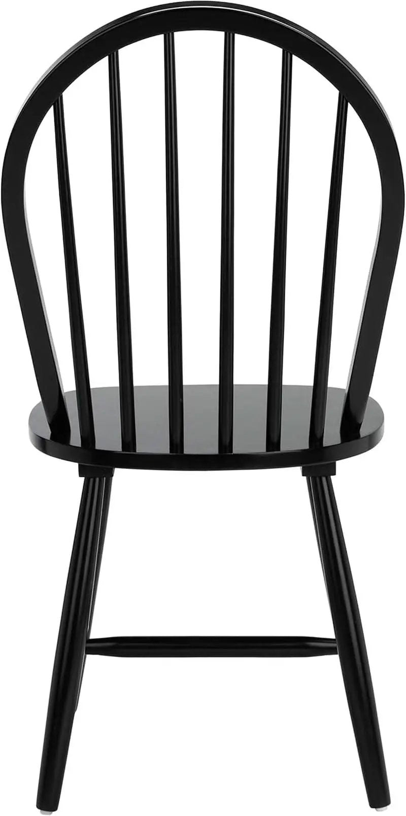 Home Camden 18 Inch Black Farmhouse Dining Chairs Set Of 2 from PriceLows™