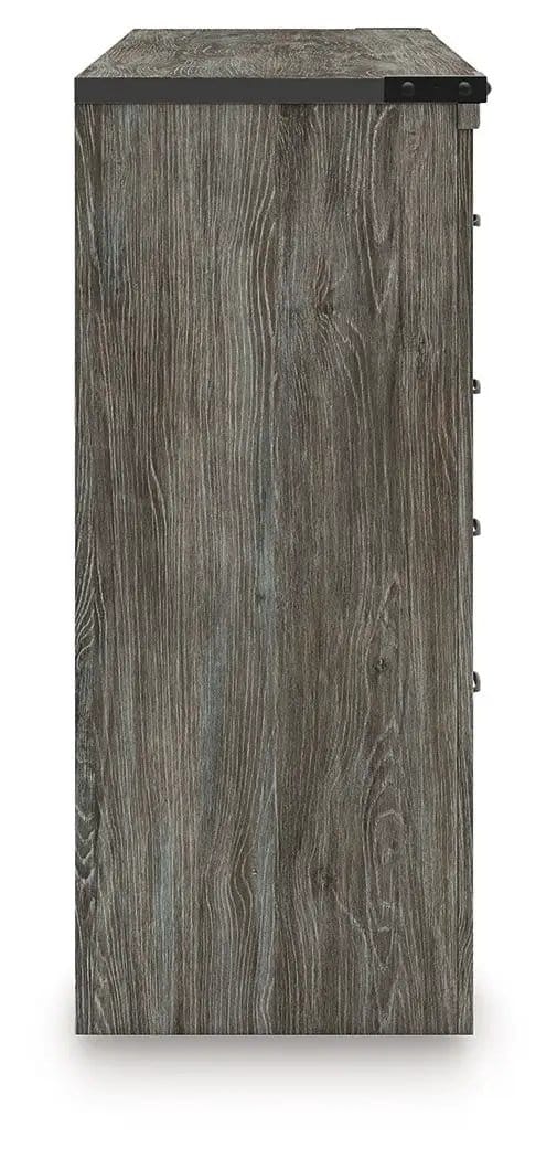 Frandern Six Drawer Dresser | 2 Pieces | Metal | Bedroom