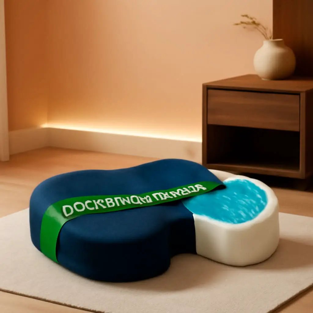 Gel Memory Foam Seat Cushion For Office Chair Navy from PriceLows™