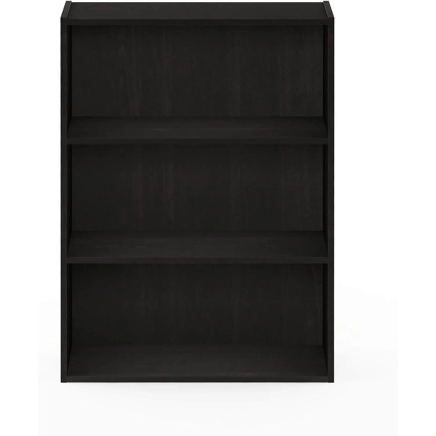 Pasir 3 Tier Open Shelf Bookcase In Espresso Finish from PriceLows™
