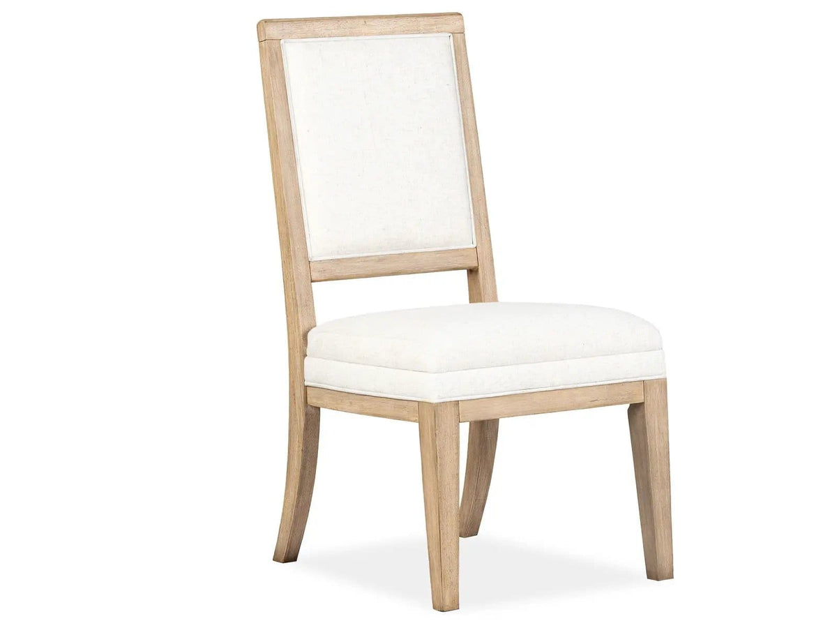 Coventry Upholstered Side Chair (Set of 2) | 23.63 x 20 x 37.88 in | Oak Veneer | Honey Maple