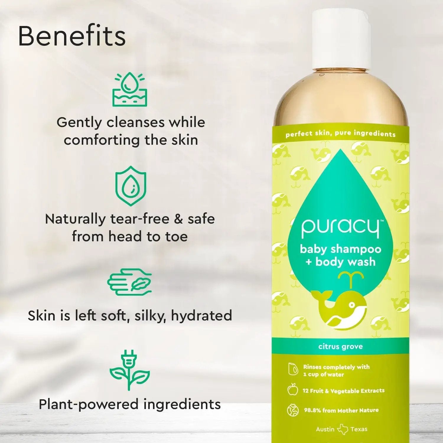 Baby Shampoo & Body Wash (Tear-Free) from PriceLows™