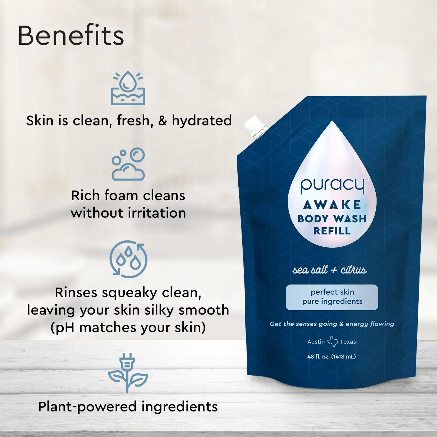 Body Wash (Acidified, PH Balanced) from PriceLows™