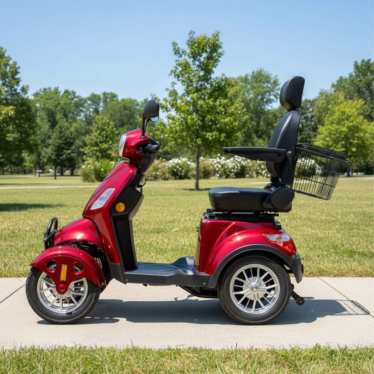 Electric Mobility Scooter | Bespoke Prestige | Cushioned Seat | Three-Position Speed Switch