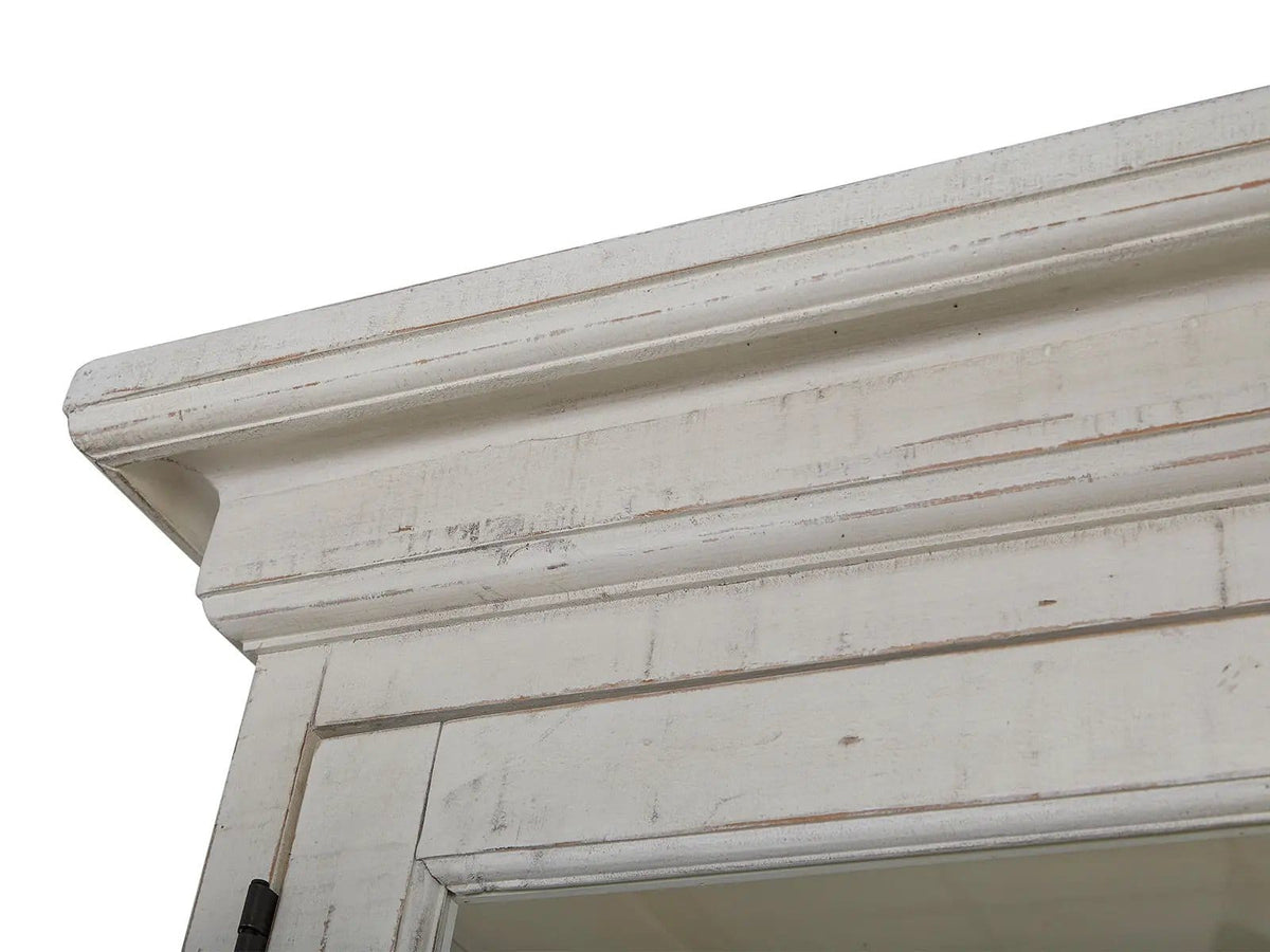 Bronwyn China Cabinet | China Cabinet | Tempered Glass & Mdf | Alabaster