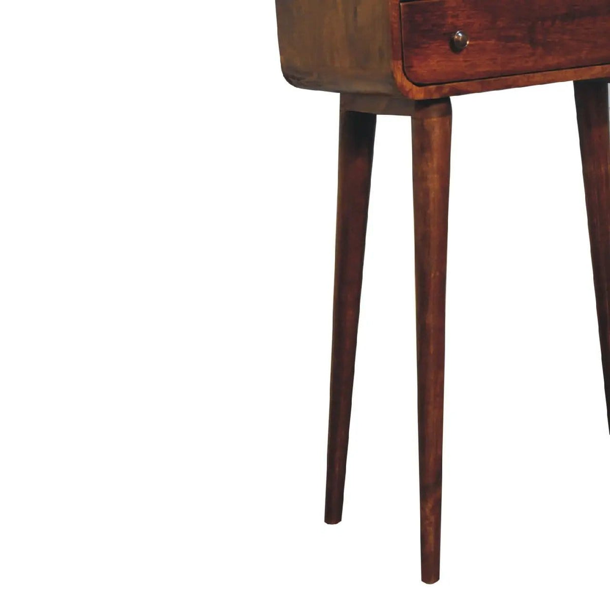 Curved Chestnut Console Table | 3 Pieces | Mango Wood | Living Room