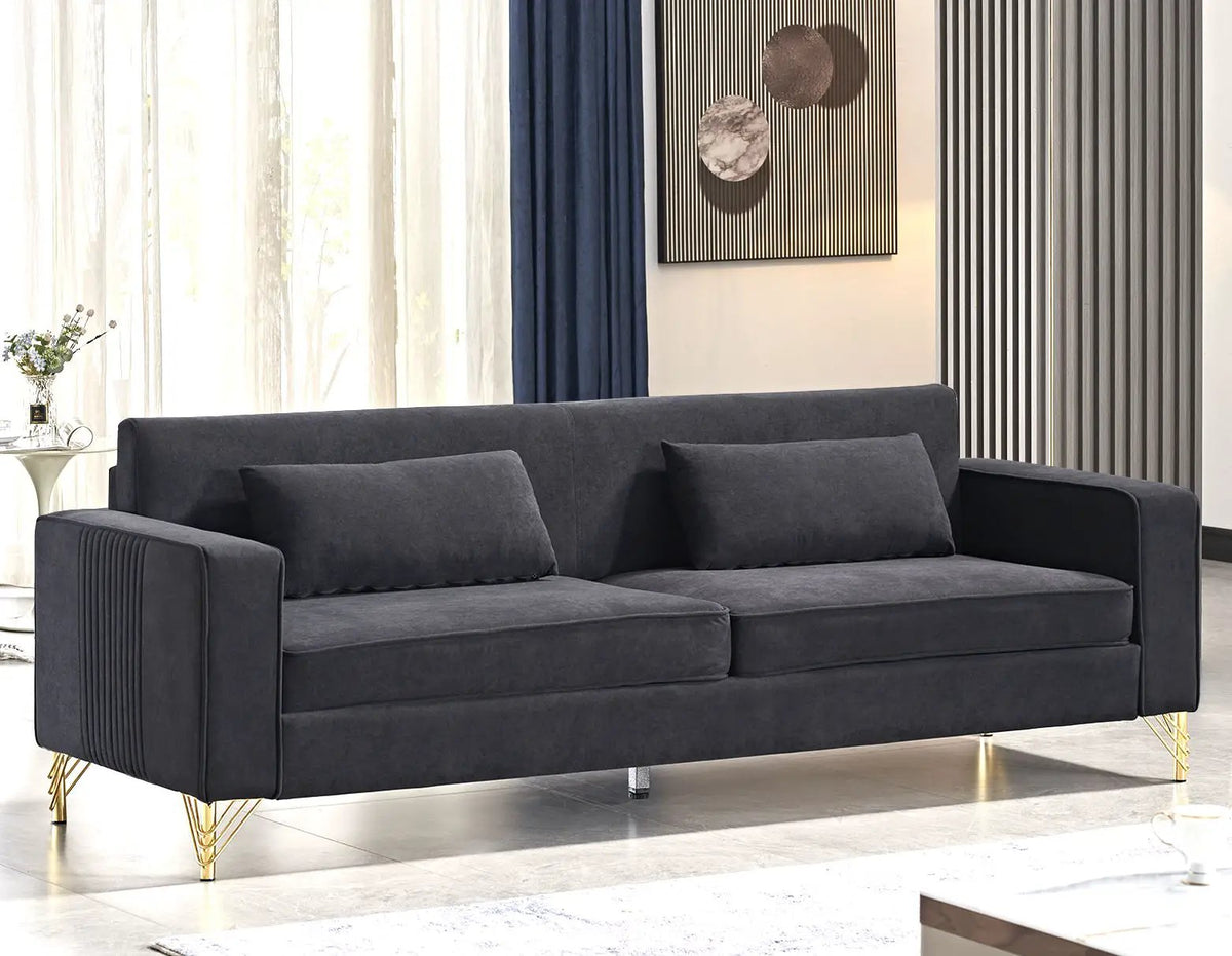3 Seater Couch | Classic Modern Design | Luxurious Soft Comfort | 85.8 Inch Length