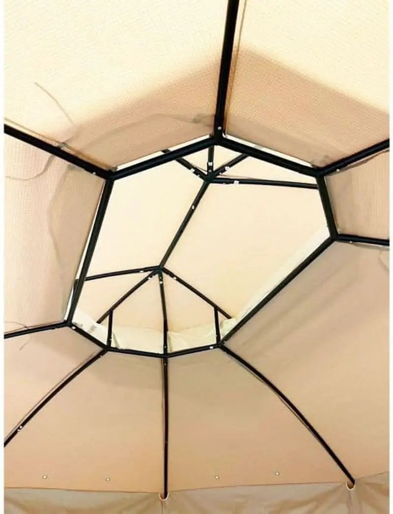 Replacement Canopy For Jefferies Gazebo Beige Whisper RipLock 350 from PriceLows™