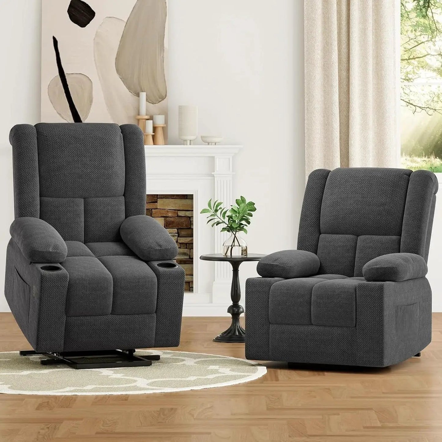 Power Lift Recliner Chair With Massage And Heat USB Ports from PriceLows™