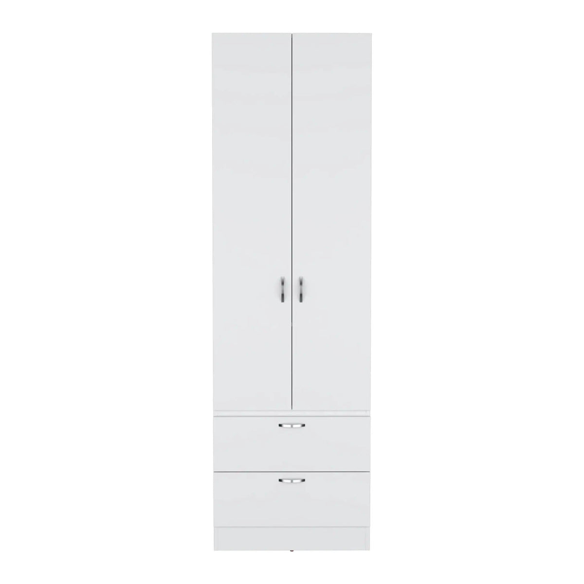 Armoire Organiser, Two Shelves, Rod, Double Door Cabinet Armoire Wardrobe | 2 Pieces | Bedroom Furniture | Bedroom
