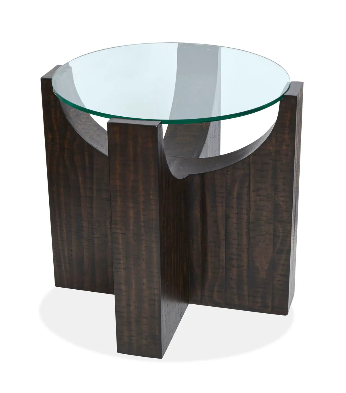 Beckham End Table | 24 Inch Square | Modern Rustic Design | Occasional Collection