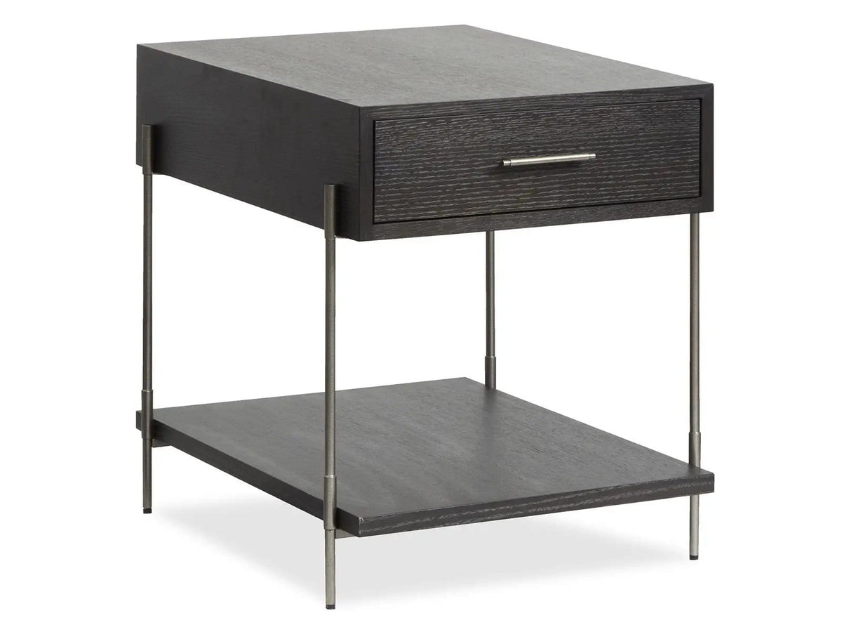 Spencer Table | 3 Pieces | Oak Veneer & Metal | Living Room