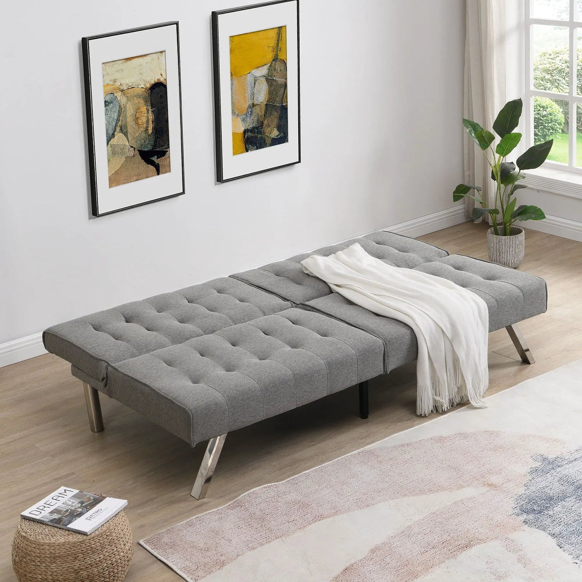 Futon Sofa Bed | Multi Functional | Space Saving Design | Standard Fit