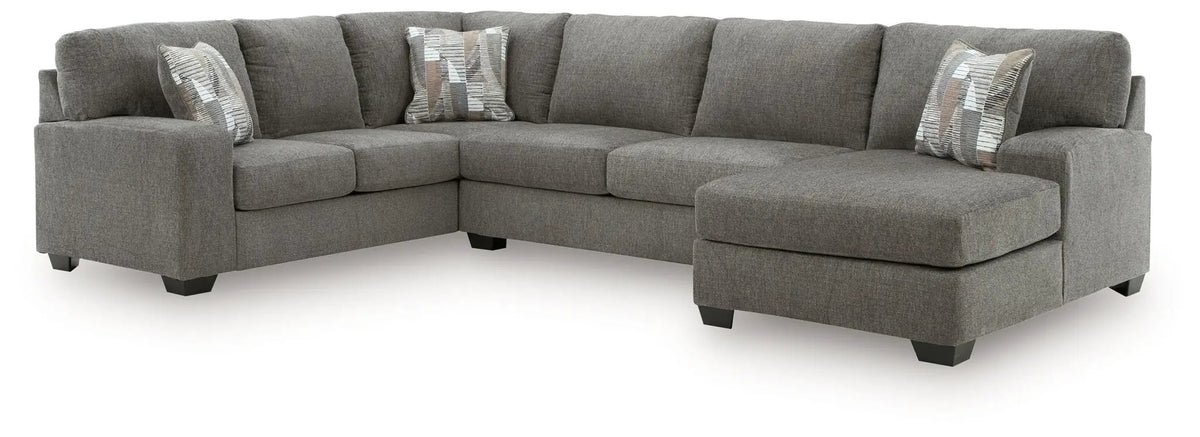 Clarington Sectional | Classic Comfort | Modern Design | 141 Inch Length