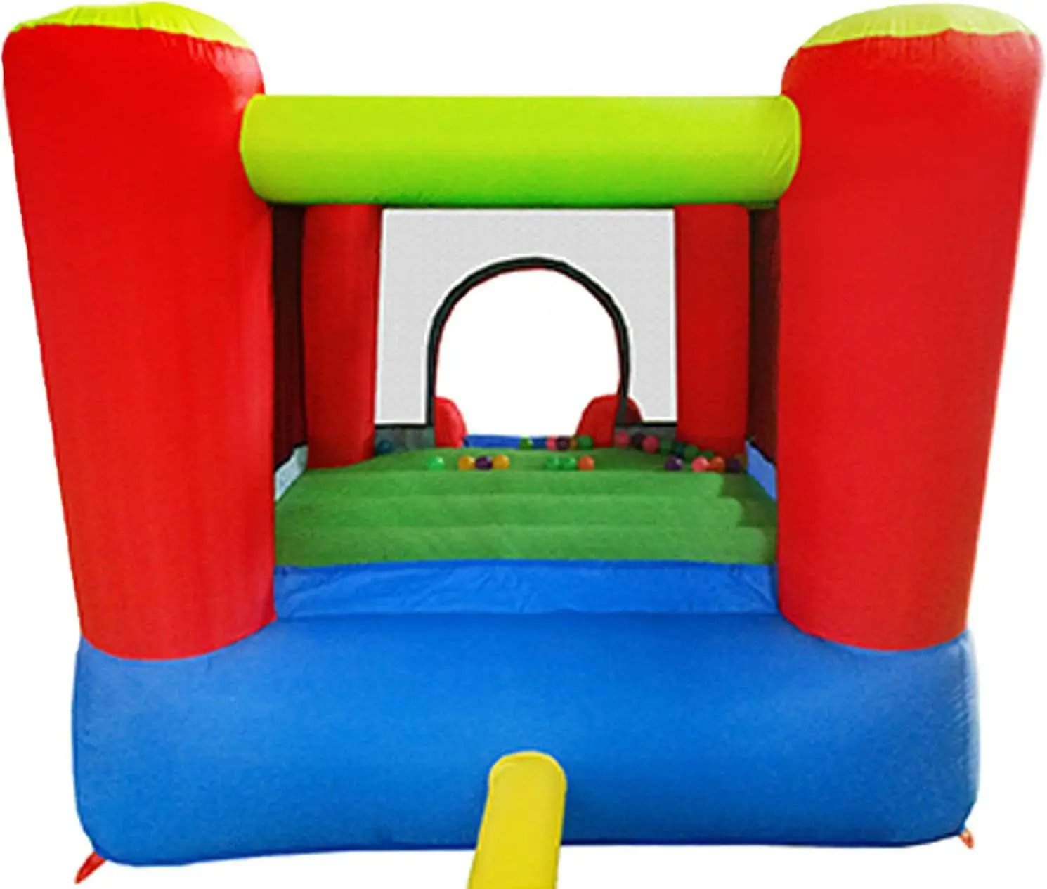 8x7 Junior Inflatable Bouncer With Slide And 50 Balls from PriceLows™