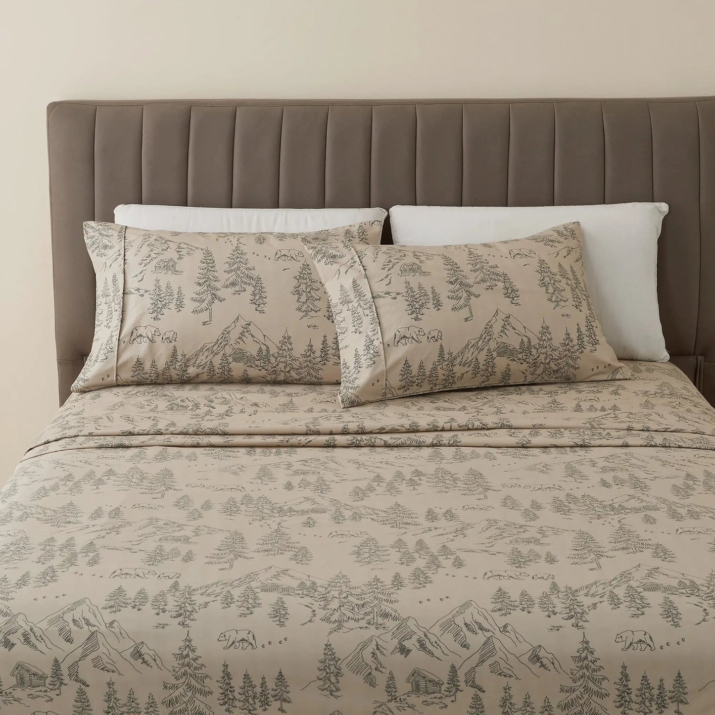 Lodge Printed Sheet Set - Mountain Ridge Collection from PriceLows™