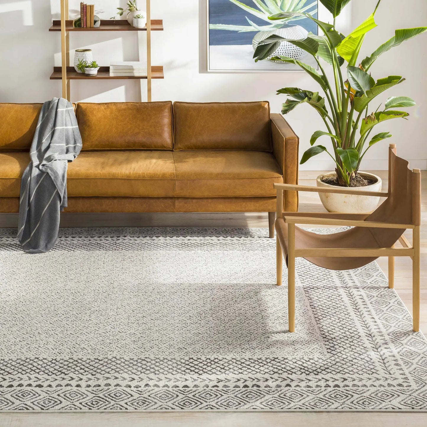 Burdette Soft Neutral Rug from PriceLows™