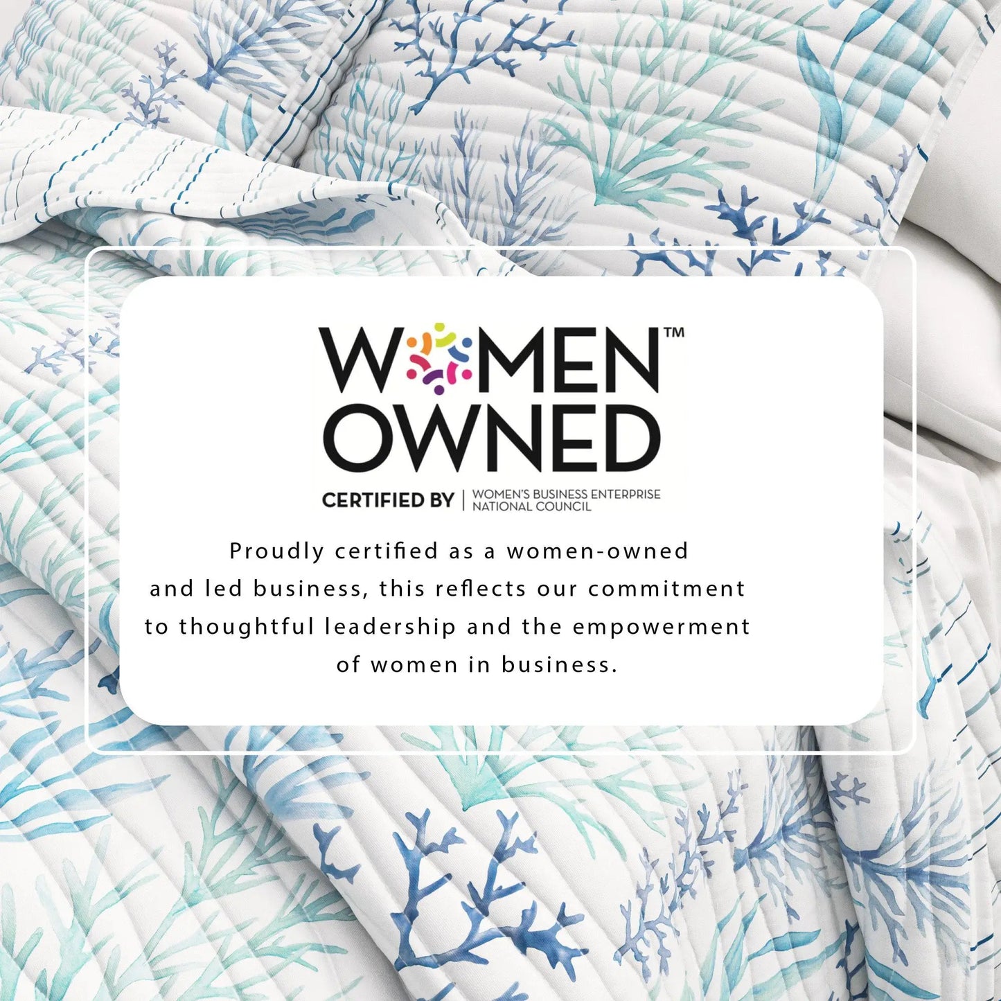 Blue Coral Quilt - Amelia Island from PriceLows™