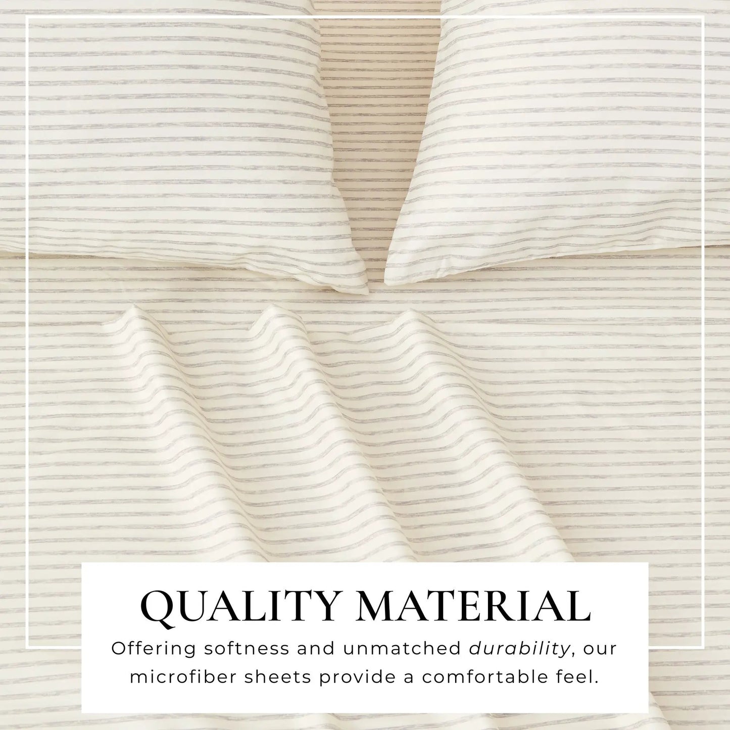 Striped Sheet Set - Evette Collection from PriceLows™