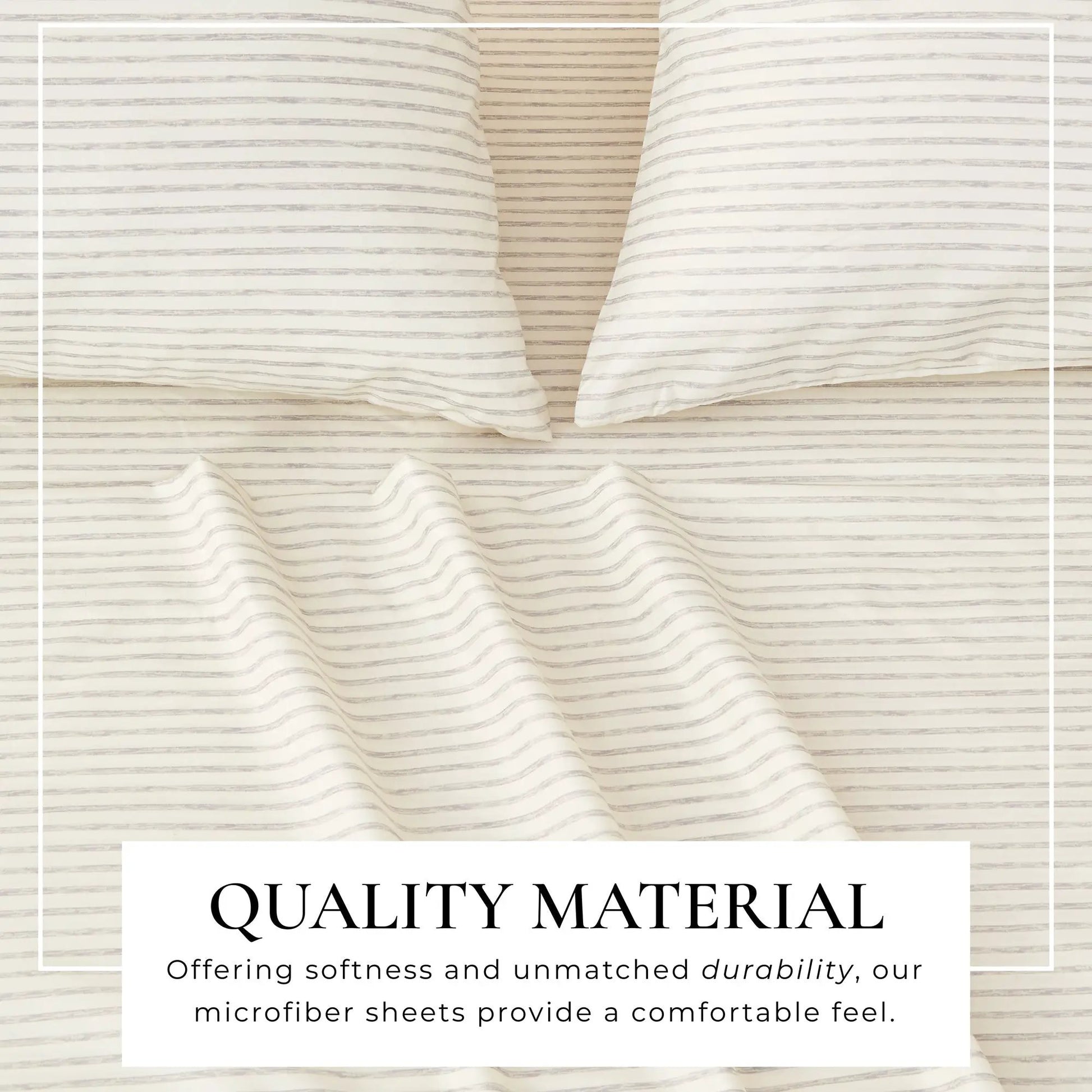 Striped Sheet Set - Evette Collection from PriceLows™