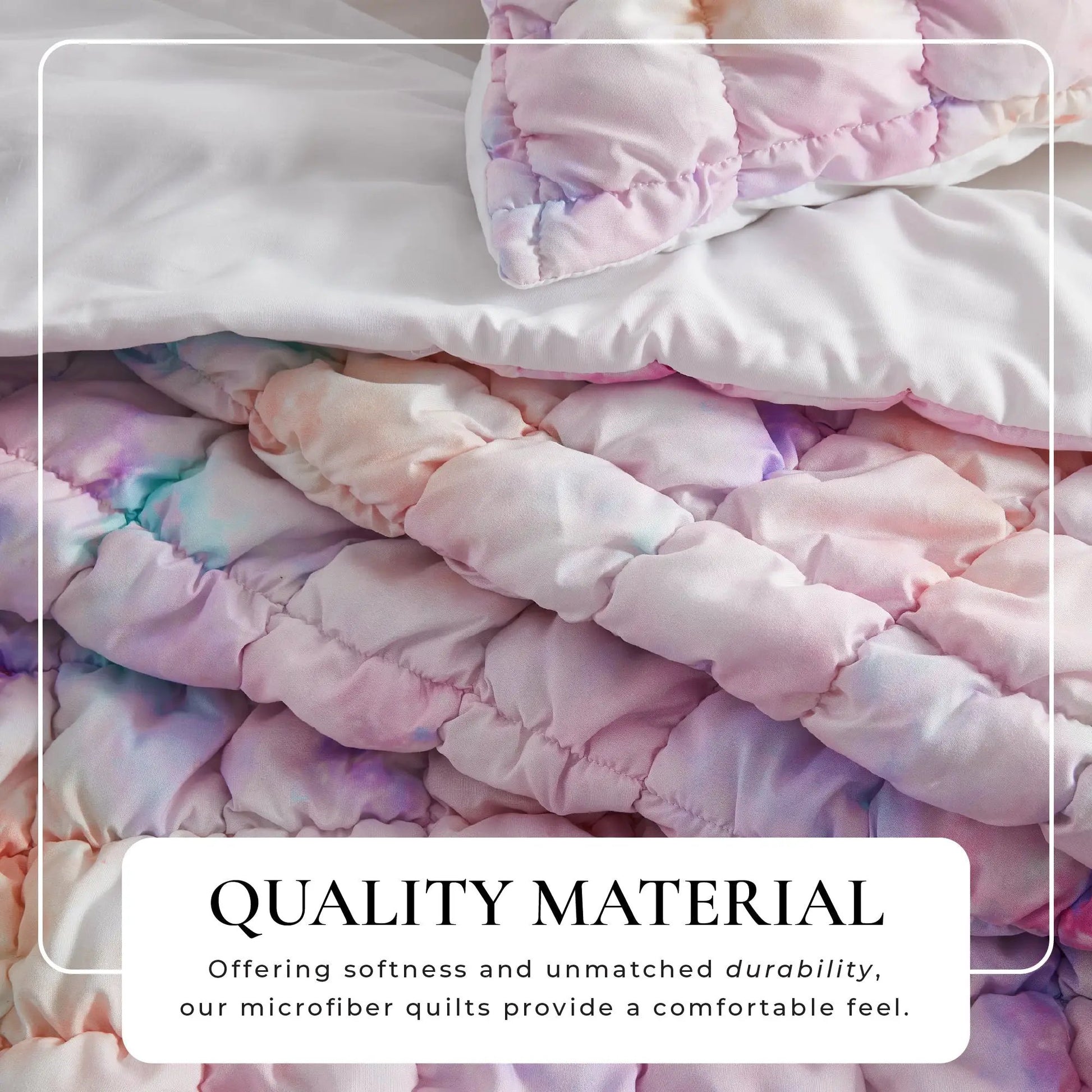 Puff Marshmallow Texture Quilt Set - Marshmallow Collection from PriceLows™