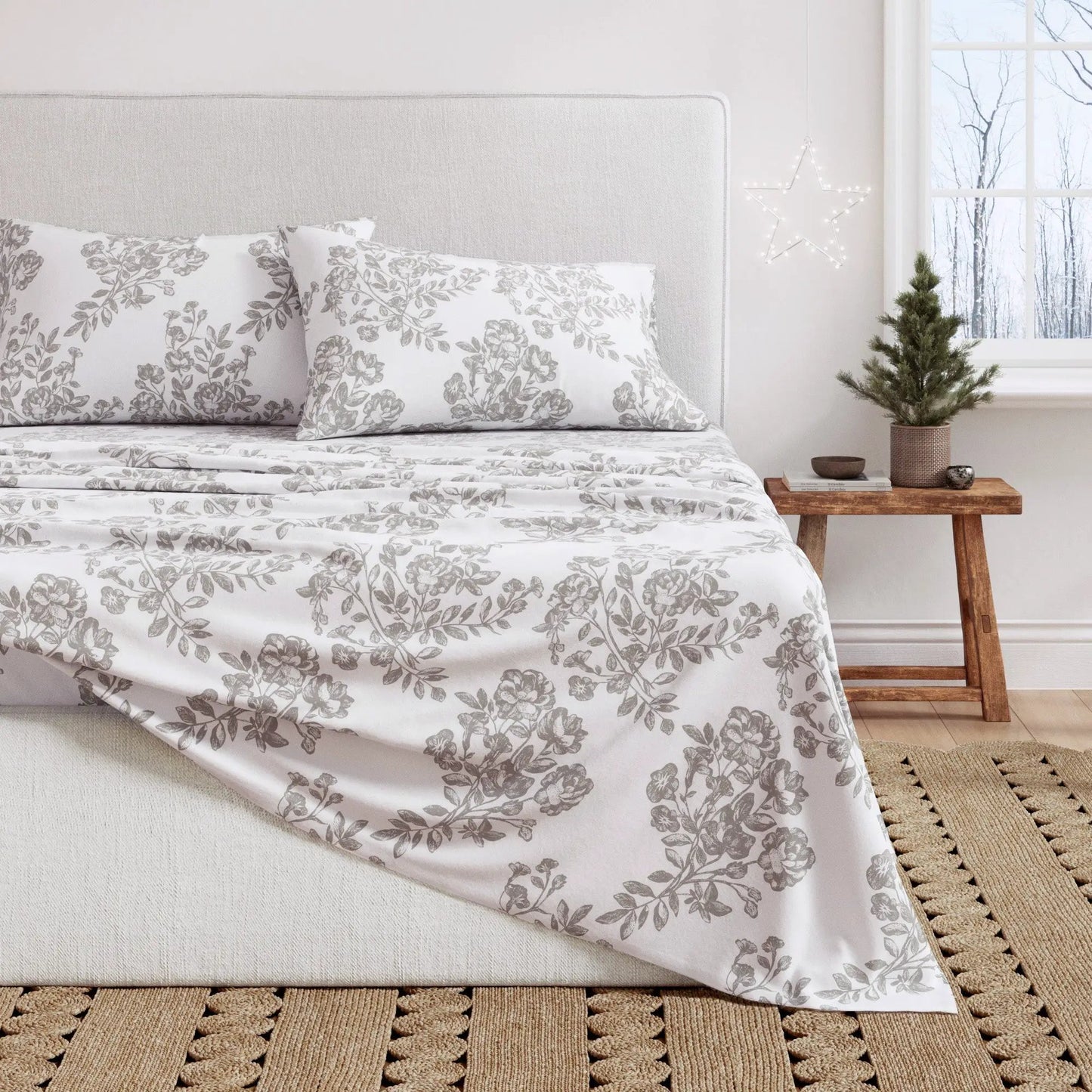 Turkish Cotton Flannel Sheet - Belle Collection from PriceLows™
