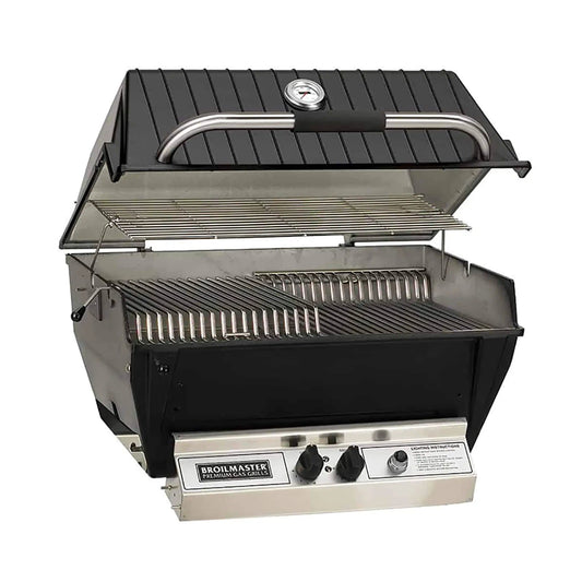 Broilmaster P3X Super Premium Cast Aluminum Gas Grill With Flare Busters, Griddle | Stainless Steel | Outdoor Grill | Outdoor Living