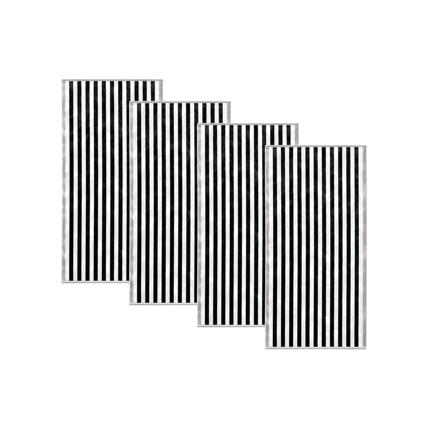 Oversized Striped Border Cabana Beach Towel - Santa Cruz