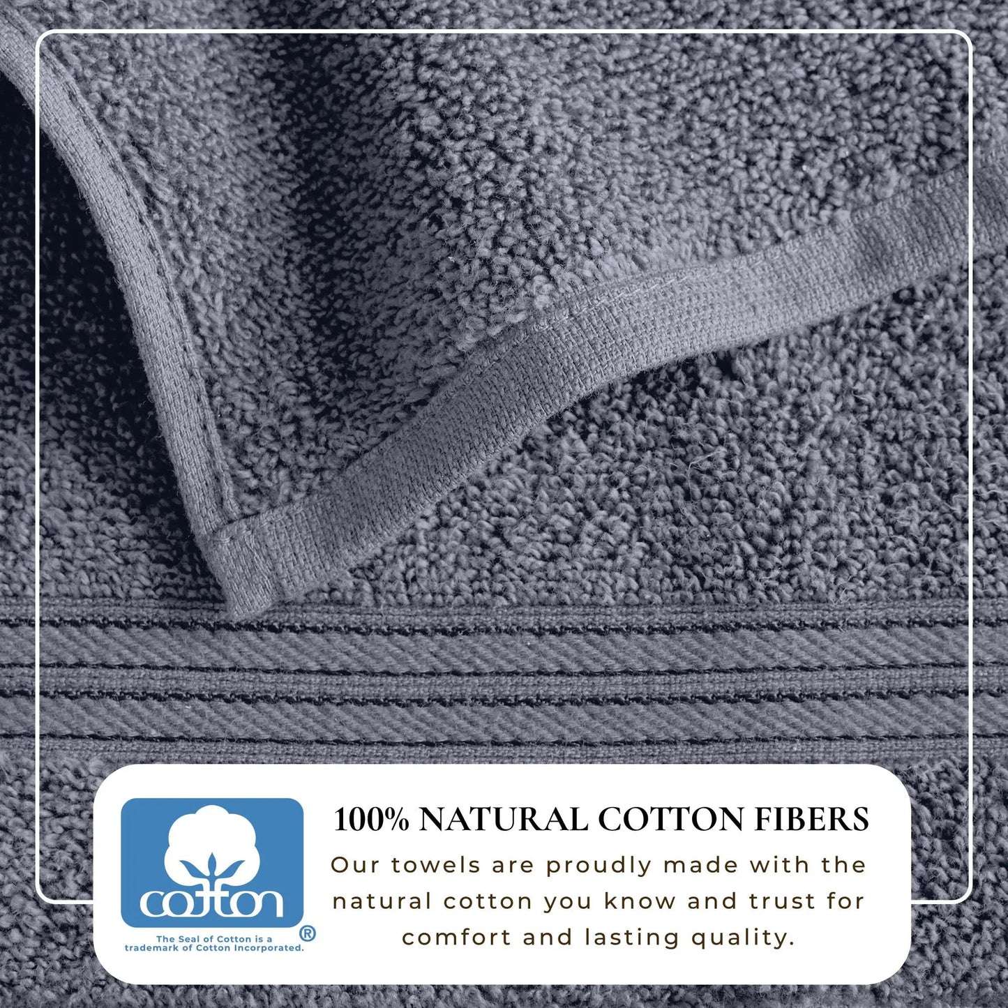Cotton Terry Bath Towel Set - Cooper Collection from PriceLows™