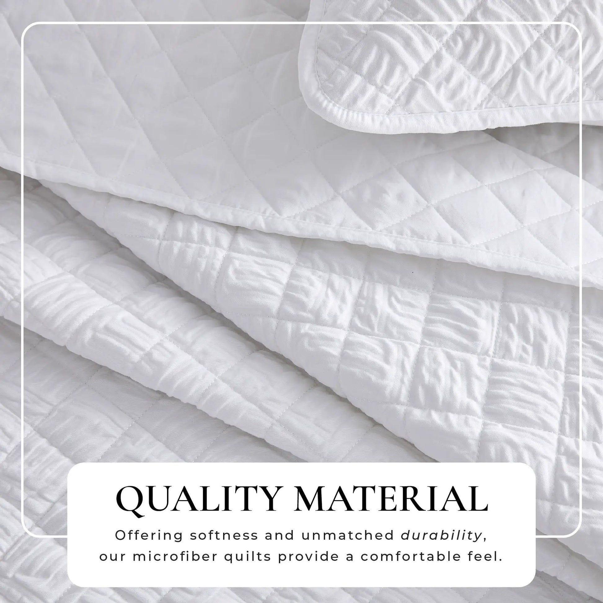 Diamond Embossed Quilt Set - Diamond Microsculpt Collection from PriceLows™