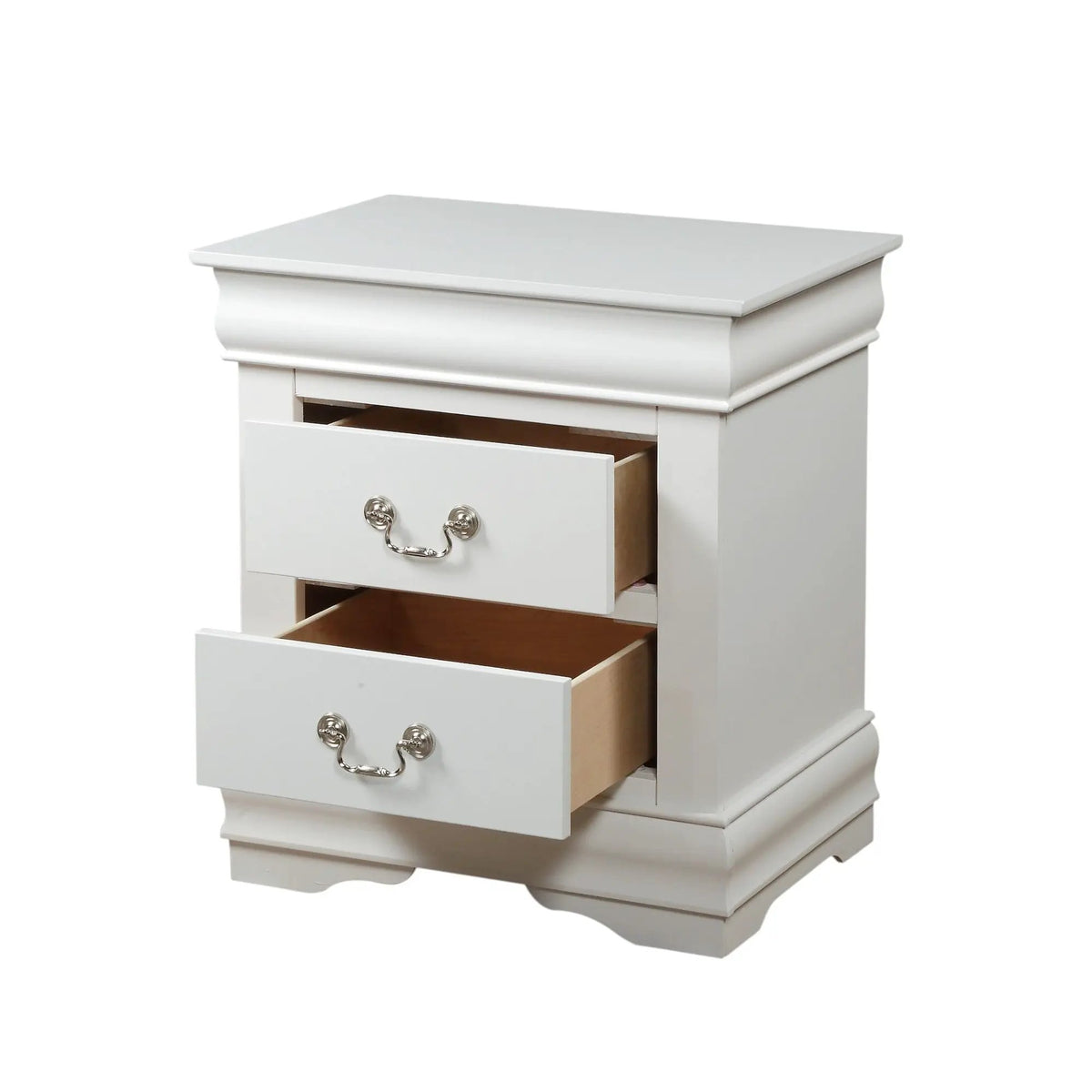Nightstand | Modern Style | Two Large Drawers | Durable Frame