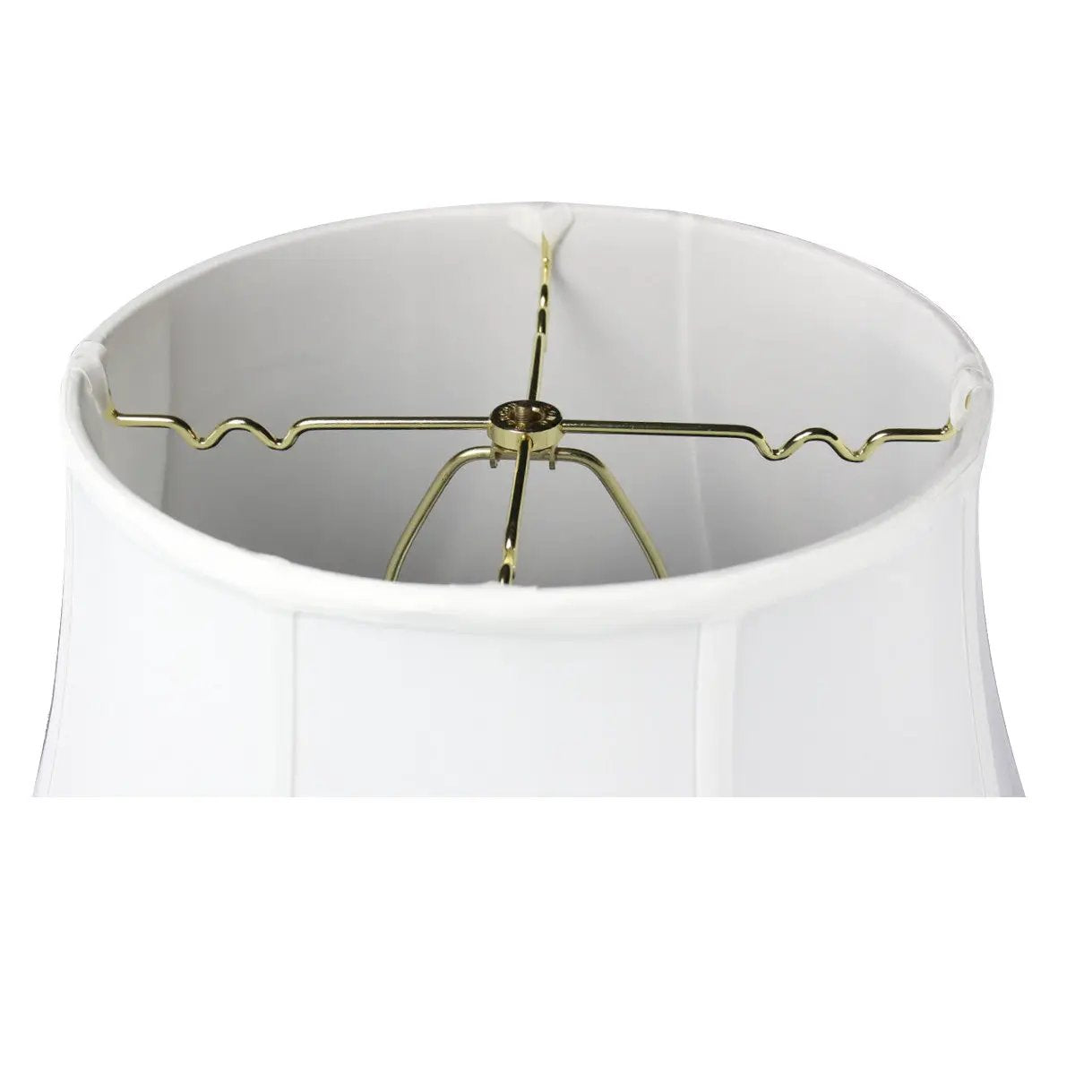 White Floor Lamp Shade | 17 X 10 Inches | Premium Linen