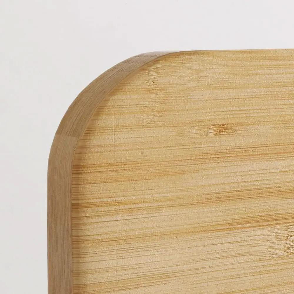 Natural Bamboo Cal King Headboard Easy Tool Free Setup from PriceLows™