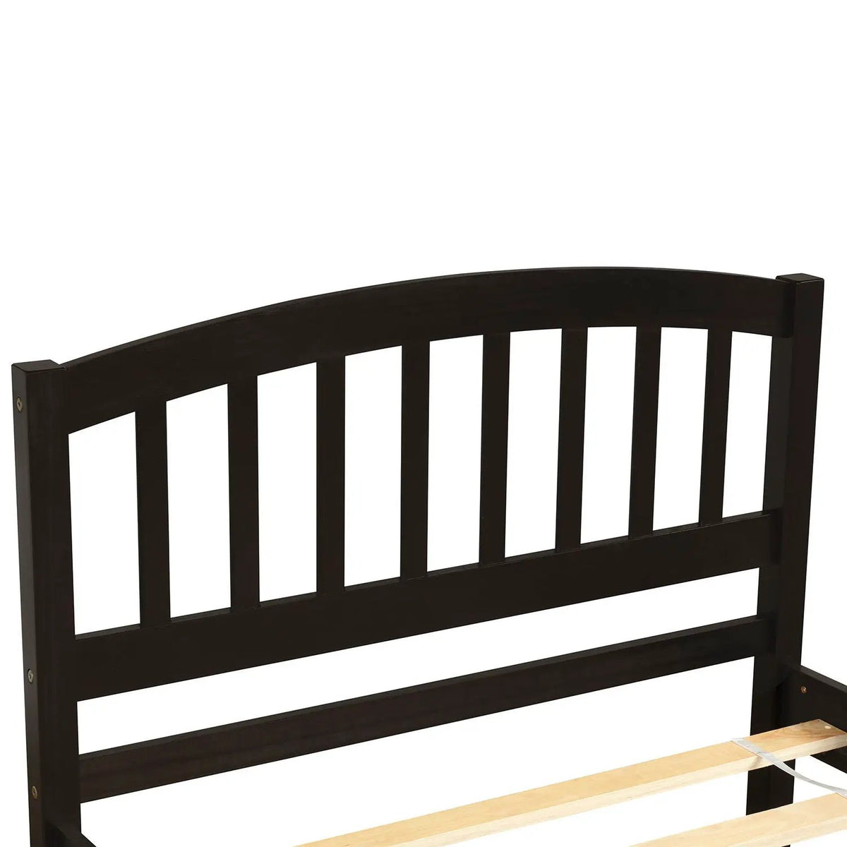 Wood Platform Bed Frame | Trundle Included | Minimalist Stylish Design | 37.5 Inch Height