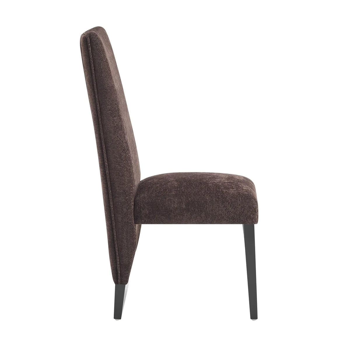 Contemporary Dining Chairs | Rubber Wood | Extended Backrest | Set of 2