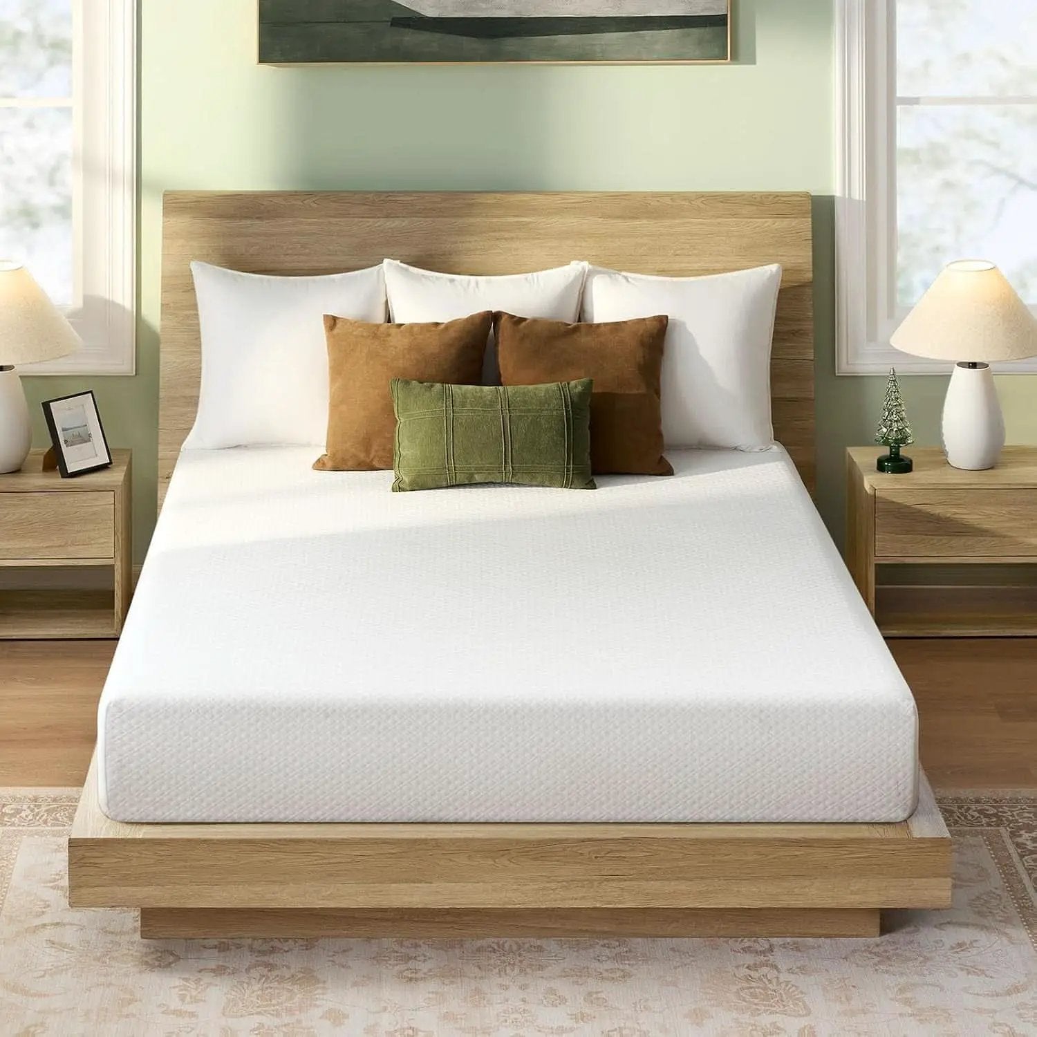 Twin TenInch Gel Memory Foam Mattress Certi PUR Certified from PriceLows™