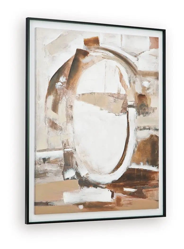 Bradlow Wall Art | 49.5 x 1.63 x 60 in | Home Furniture | Brown / White / Black