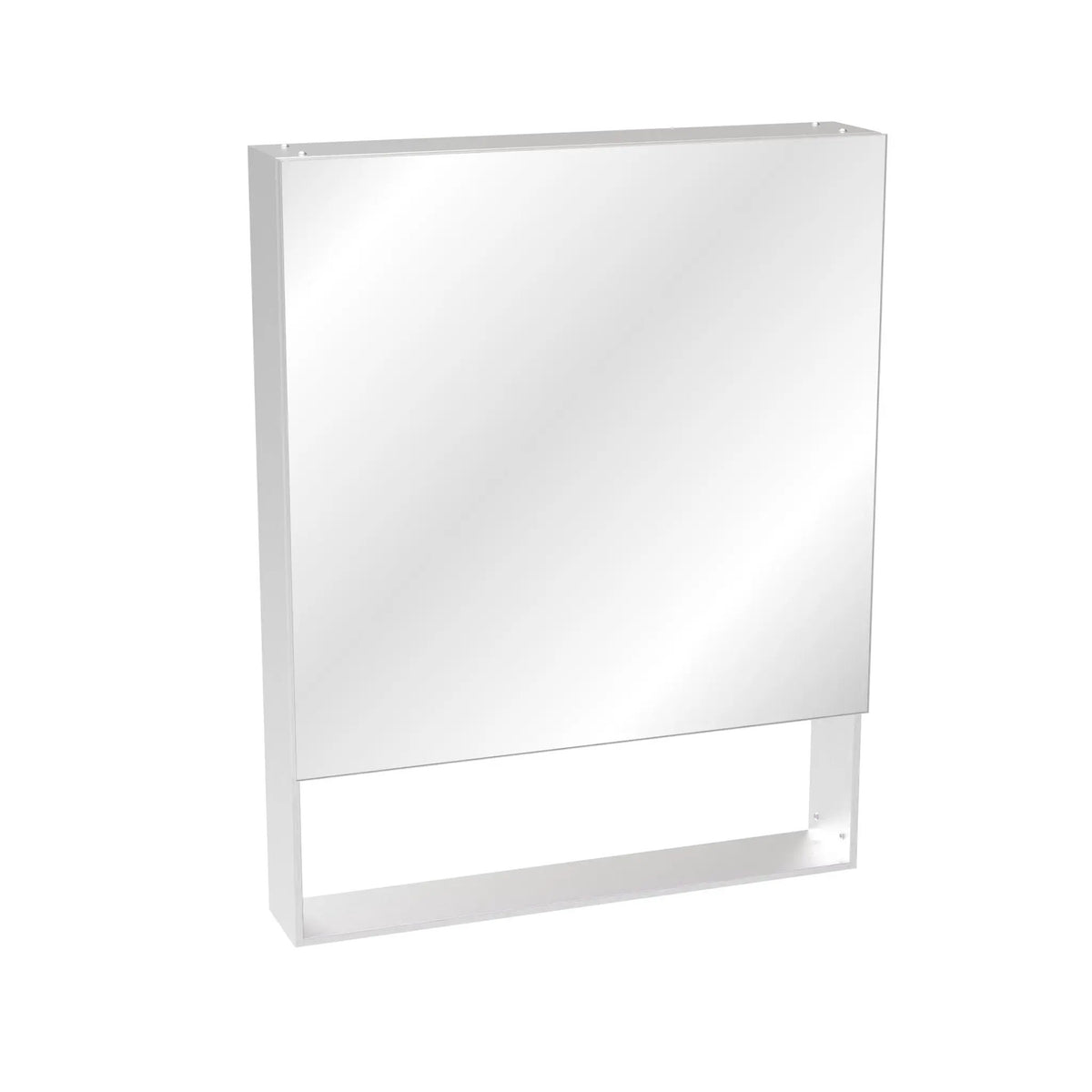 Aluminum Medicine Cabinet With Mirror | Concealed Storage | Rust-Resistant | Formaldehyde-Free